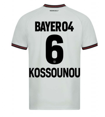 Bayer Leverkusen Odilon Kossounou #6 Udebanetrøje 2023-24 Kort ærmer